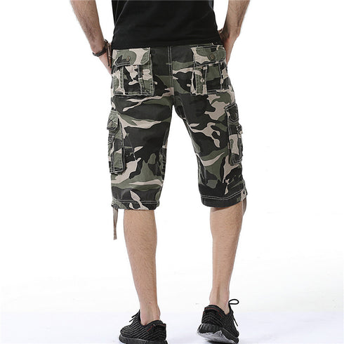 Camouflage Cargo Shorts